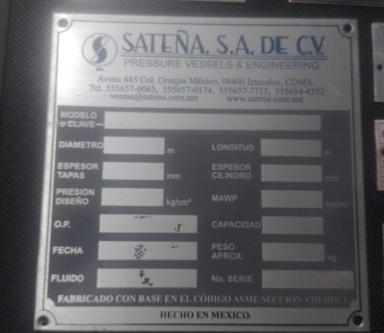 Placa industrial informacion