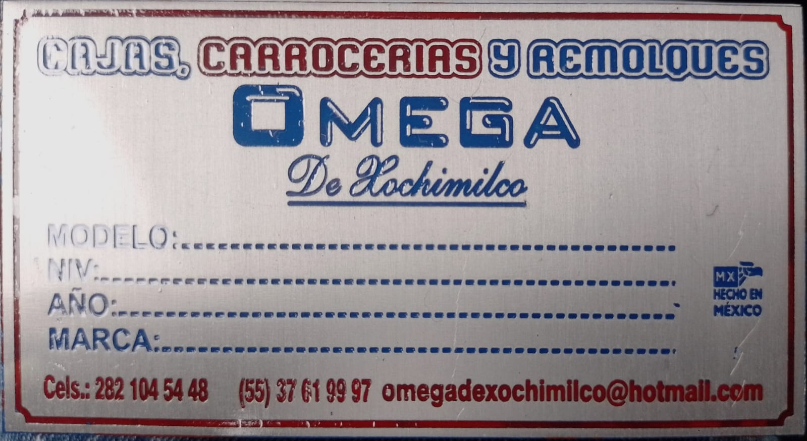 Placas aluminio industirales datos