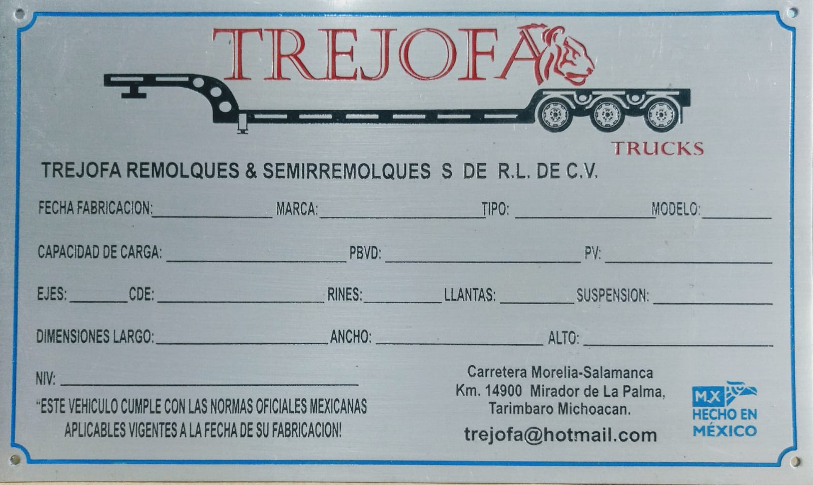 Rotulación de Fachadas