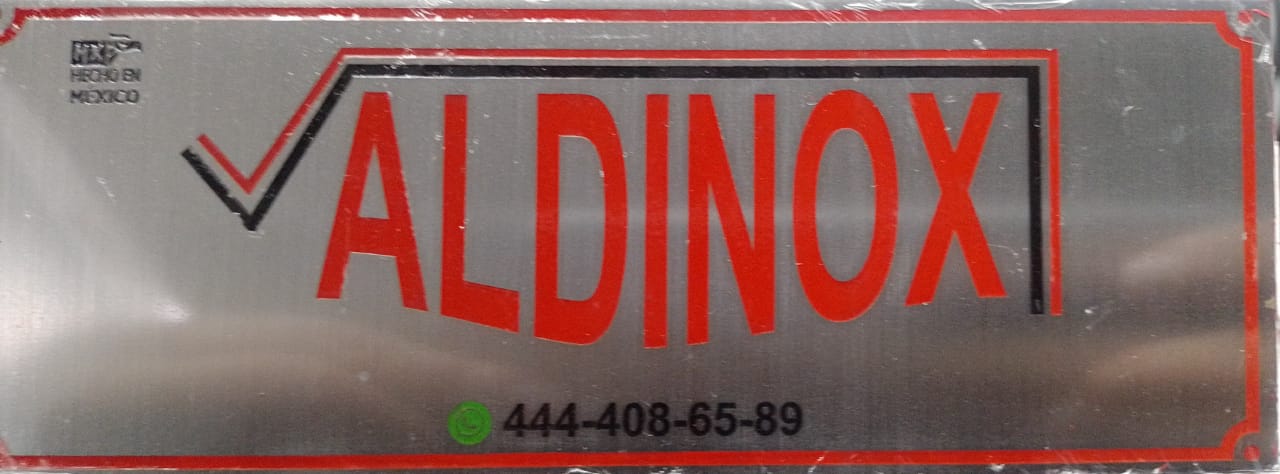 Placas aluminio industriales rosticerias