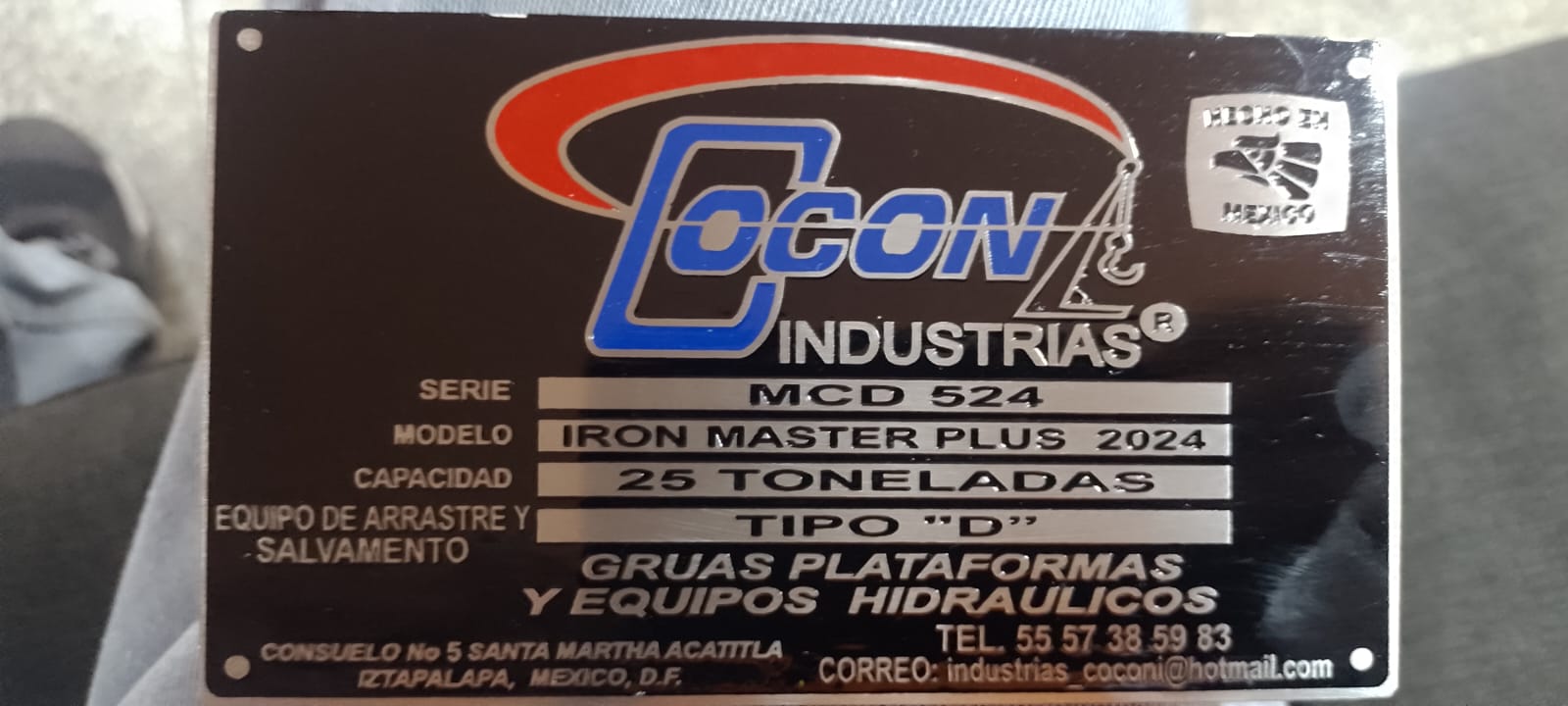 Placas fullcolores equipos hidraulicos