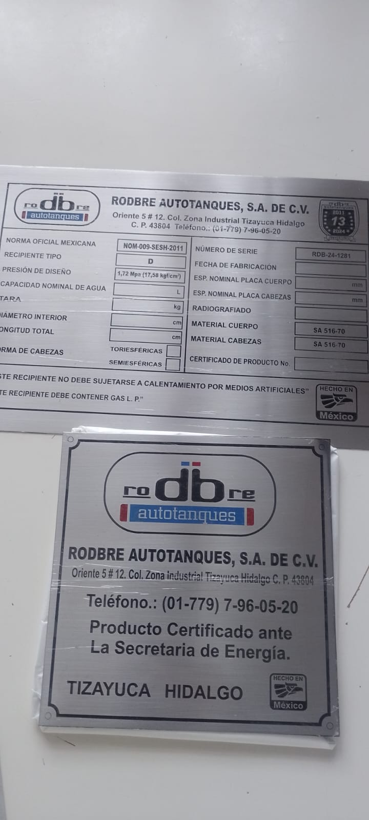 tanques de gas autotanques