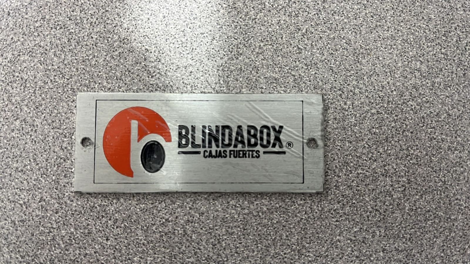Placas industriales cajas fuertes