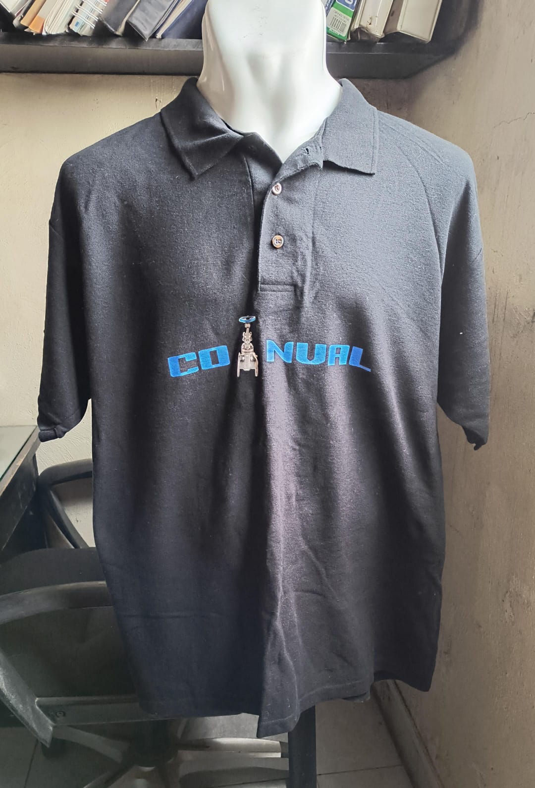 Playera polo industrial serigrafia